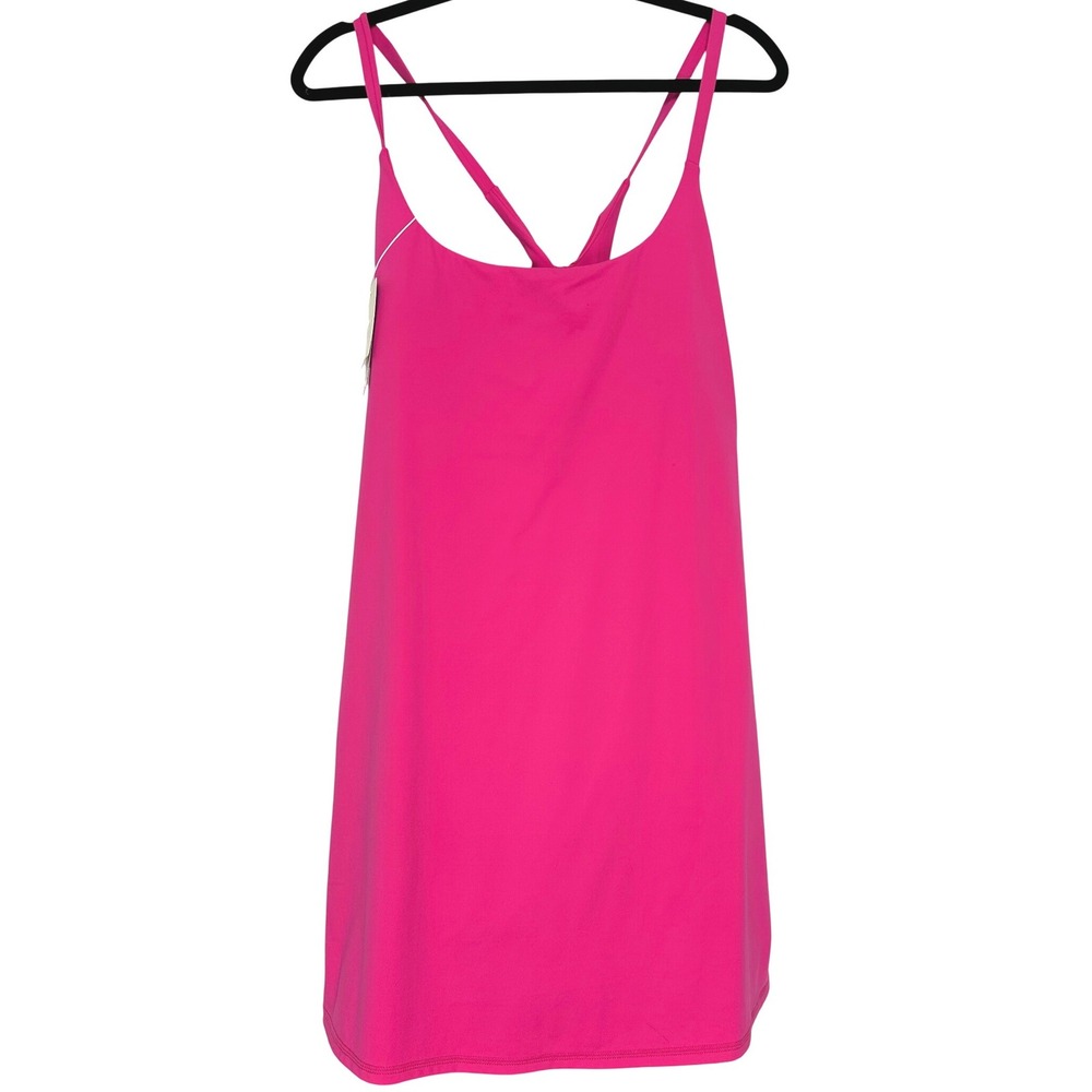 Halara SoftlyZero Plush Backless Active Dress Easy Peezy Pink 2X NWT - Picture 4 of 16